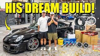 Surprising My Best Friend with His DREAM BUILD - Full Transformation 997 Carrera S