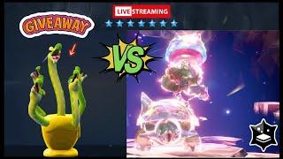 LIVE! 7 Star TORTERRA Tera Raid in Pokemon Scarlet and Violet and giveaway for shiny hydrapple