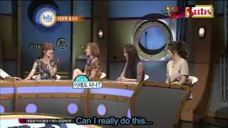 [eng] 전효성 Secret Hyosung shows her flat foot (funny) - (see info)