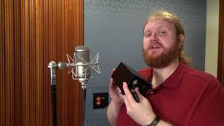 How to use a Tube Microphone - American University ATEC Instructional Video