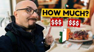 Cost of EATING OUT in IRELAND | COST of LIVING IN IRELAND VLOG 