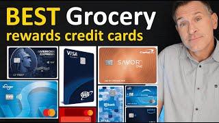 BEST Credit Cards for Groceries  Top 10 Cash Back or Points Rewards on Grocery Purchases 