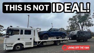 CHEVY SILVERADO 1500 BREAKDOWN - GMSV- 125- LIVING OFF THE VAN- TRAVEL AUSTRALIA- @LivingOffTheVan