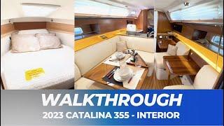 Take a Tour of the Luxurious Catalina 355 Interior with Ed Massey