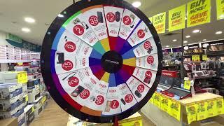 Roda Impian di PCImage Digital Mall #wheeloffortune #promotion #PCImage #Digitalmall #malaysia