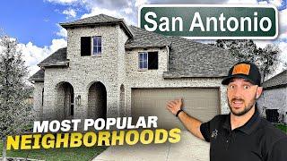 Top 10 MOST POPULAR New Construction Neighborhoods in San Antonio!