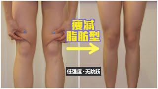 【Slim Leg Workout】瘦脂肪型大腿，减膝盖赘肉｜低强度、无跳跃、零基础可练 Low Impact, No Jumping for Beginners