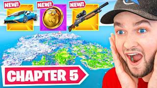 *NEW* Fortnite CHAPTER 5 Gameplay! (New Map, Weapons + Bosses)