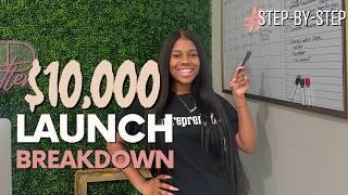 How I Plan to Make $10,000+ During Launch | Steal My $10,000 Launch Strategy