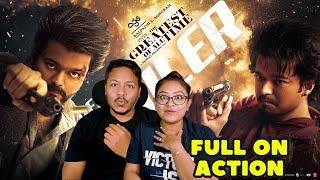 The GOAT (Official Trailer) REACTION : Thalapathy Vijay | Venkat Prabhu | Yuvan Shankar Raja