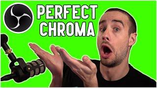 OBS Tutorial - Perfect Green Screen Chroma settings