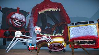 CAR EATER vs BUS EATER vs SCARY THOMAS vs CHARLES vs TRAIN EATER