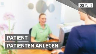 Wie lege ich einen Patienten an?