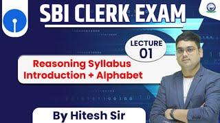 SBI Clerk Exam || Reasoning Syllabus Introduction || Lec-1 || By Hitesh Sir #banking #kgs #sbiclerk