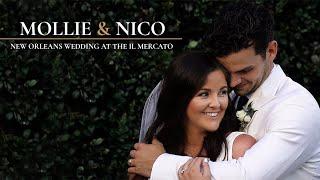 Elegant Black Tie Wedding at Il Mercato in New Orleans - (New Orleans Wedding Videographer)