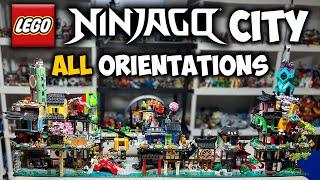 How Does The NEW Ninjago City Markets Connect to the Other Ninjago City Sets? (ALL ORIENTATIONS)