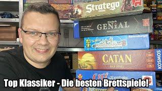 Top Klassiker - Die besten Brettspiele, Gesellschaftsspiele bzw. Kartenspiele