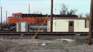 Railfanning BNSF in Rosenberg and Richmond, TX 12/8/12