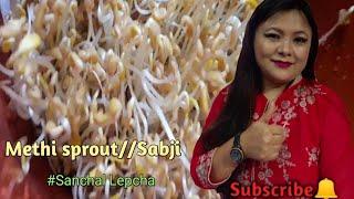 How to grow fenugreek (methi)sprout//Sikkim mom's blog//#Sanchal Lepcha blog.