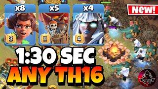 Th16 Attack Strategy With New Root Rider & Electro Titan !! Best Th16 Attack Strategy Clash of Clans