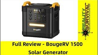 BougeRV Fort 1500 Solar Generator - Full Review