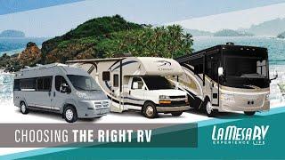 Choosing the Right RV: Class A, B, and C | La Mesa RV