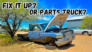 I bought an ABANDONED dodge CUMMINS left in the desert, will it run?