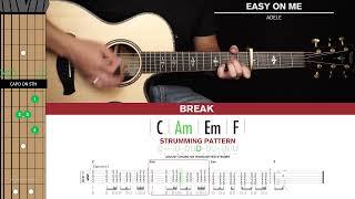 Easy On Me Guitar Cover Adele |Tabs + Chords|