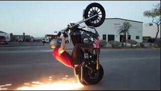 HARLEY WHEELIE COMPILATION! (BURNOUTS/WHEELIES!)