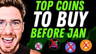 These Alt Coins could PRINTTTTT!!! Top Crypto Coins To  Buy BEFORE Jan 2025????