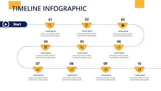 How To Make A Timeline Slide In Powerpoint | Roadmap Timeline | Stunning TimeLine Infographic Design