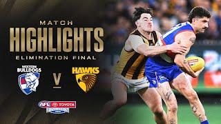 Western Bulldogs v Hawthorn Highlights | Elimination Final, 2024 | AFL