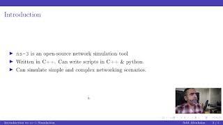 ns-3 Network Simulator - Introduction Lecture