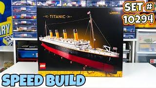 LEGO "The Titanic" Creator Expert Speed Build  LEGO Set 10294