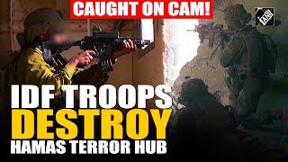 Watch: Israeli troops turn Hamas ‘terror hub’ into ruins in Gaza | Israel vs Hamas War