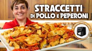 STRACCETTI DI POLLO E PEPERONI - Ricetta Facile Fatto in Casa da Benedetta