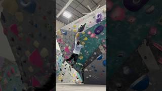 V2 YELLOW CAMPUS “I was falling okay:( “  METROROCK #shortsfeed #shorts #campus #new #bouldering