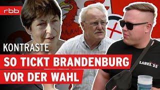 Heißer Wahlkampf: Wie wählt Brandenburg? | Kontraste | Politikmagazin | Reportage