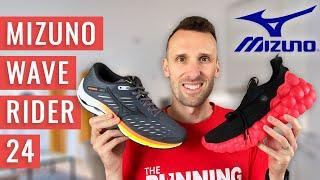 FIRST LOOK! Mizuno Wave Rider 24 | Revolutionary NEW Enerzy Cushioning