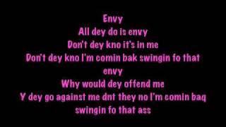 ENVY - NICKI MINAJ -LYRICS