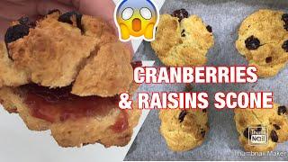 HOW TO MAKE CRANBERRY AND RAISIN SCONE// PAANO GUMAWA NG SCONE NA PANG NEGOSYO! //Ammage 8026