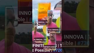 throwing INFINITE DISCS and INNOVA  #shorts