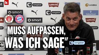 Blessin schimpft: "Ich will nicht über Bayern-Bonus reden, aber ..." I St. Pauli - Bayern 0:1