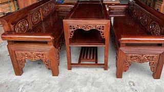 Bộ Trường Kỷ Gỗ Lim Hàng Đại 237 Cực Đẹp Lh 0978248678