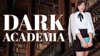 How to wear DARK ACADEMIA | Dark Academia Hogwarts aesthetic style guide