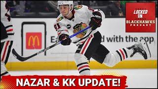 Chicago Blackhawks Lose 4-3 To Wild | Assessing Frank Nazar & Kevin Korchinski