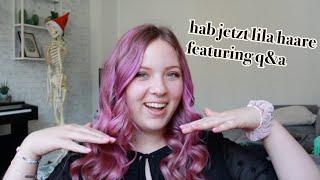 Von BLOND zu LILA  || Wir färben meine Haare und beantworten eure Fragen!