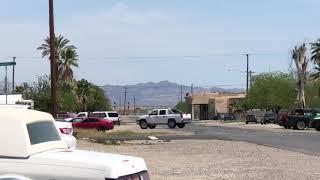 UP loco thru Niland Ca