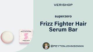 superzero Frizz Fighter Hair Serum Bar Review