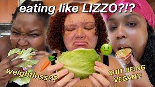 I Tried LIZZO’s NEW Diet! (WEIGHTLOSS??) *very hard*